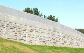 Commercial Concrete Retaining Wall