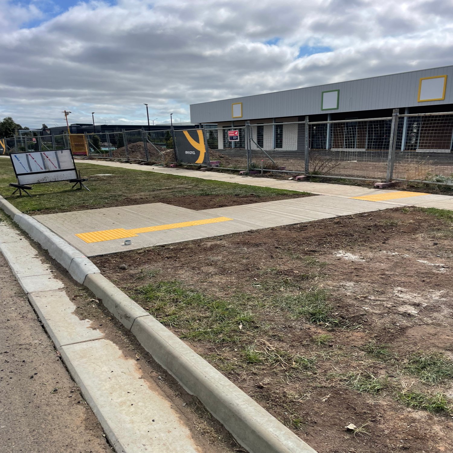 Melbourne bus stop lay out design
