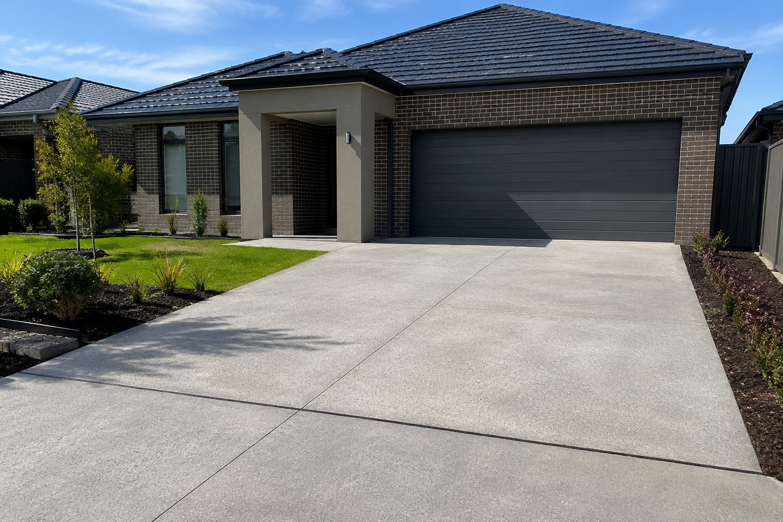 Residential Concrete Driveway Finishes