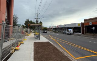 Bus stop relocation Dandenong