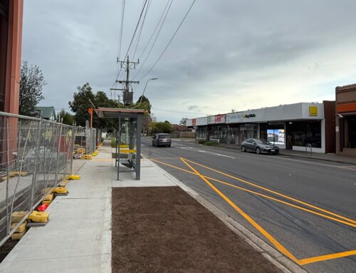Relocating a Dandenong Bus Stop Over Live Underground Services